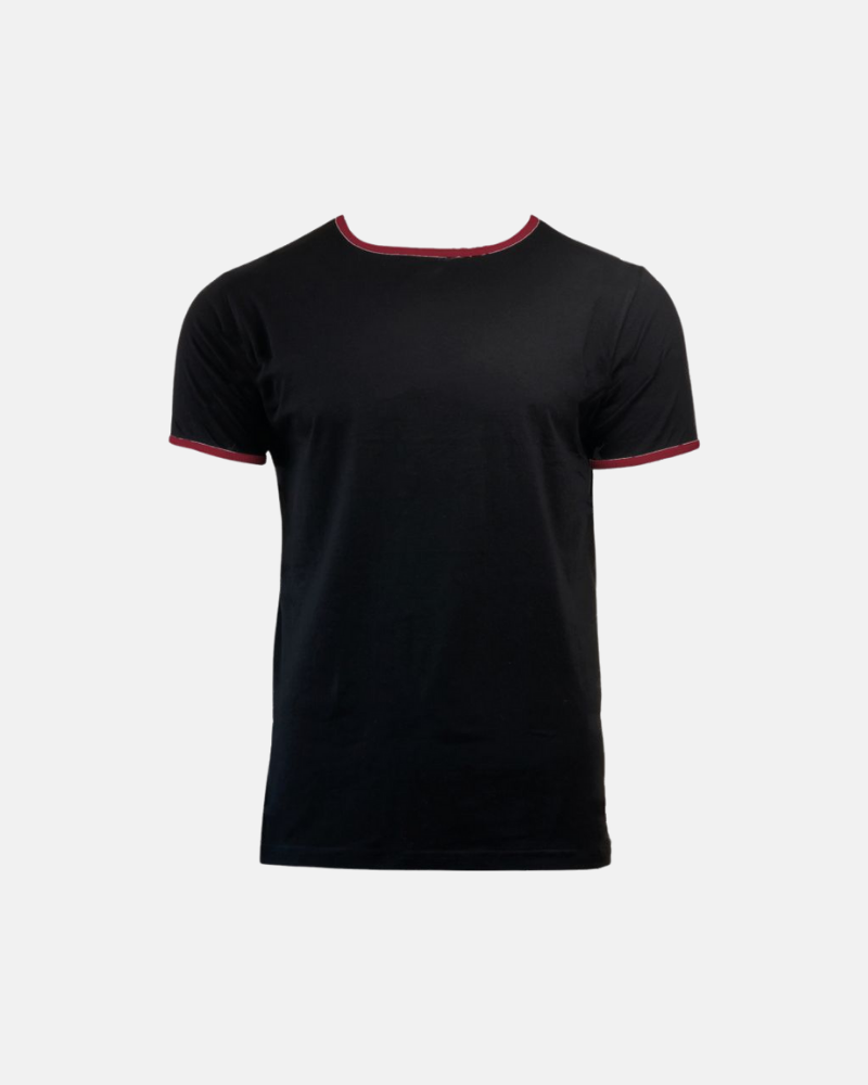 Camiseta Negra Costalero Manga Corta