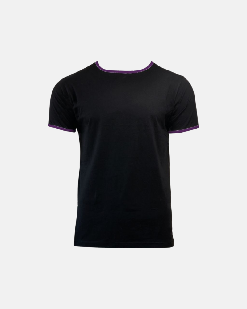 Camiseta Negra Costalero Manga Corta