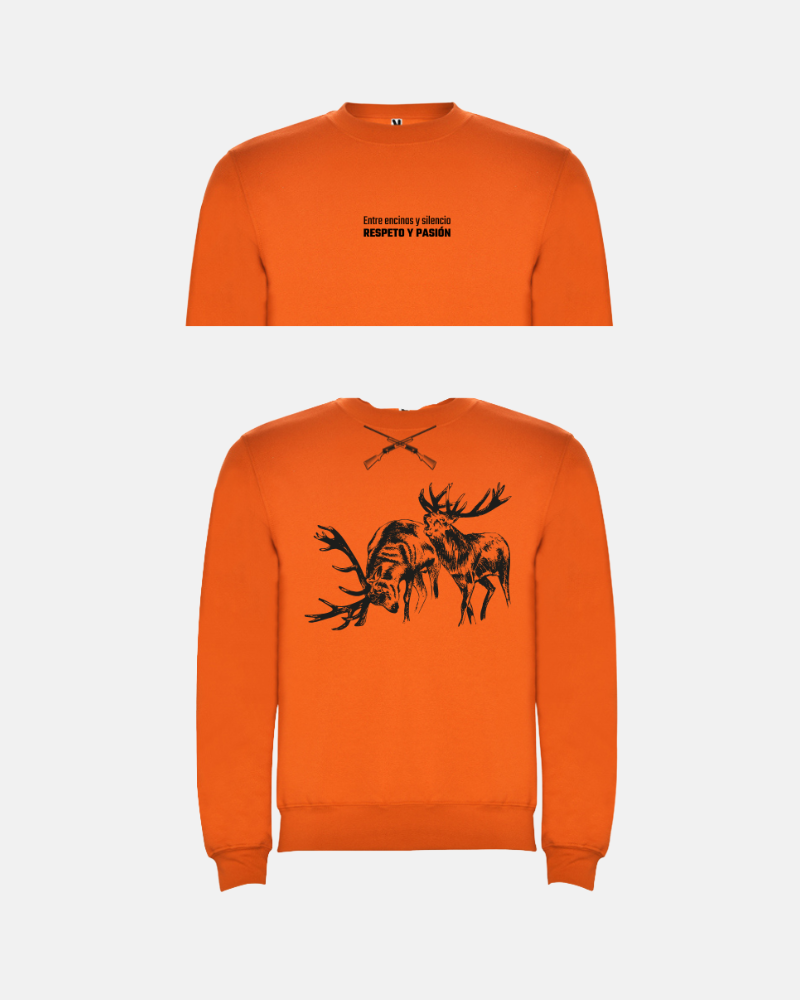 Sudadera Naranja Yola Collados
