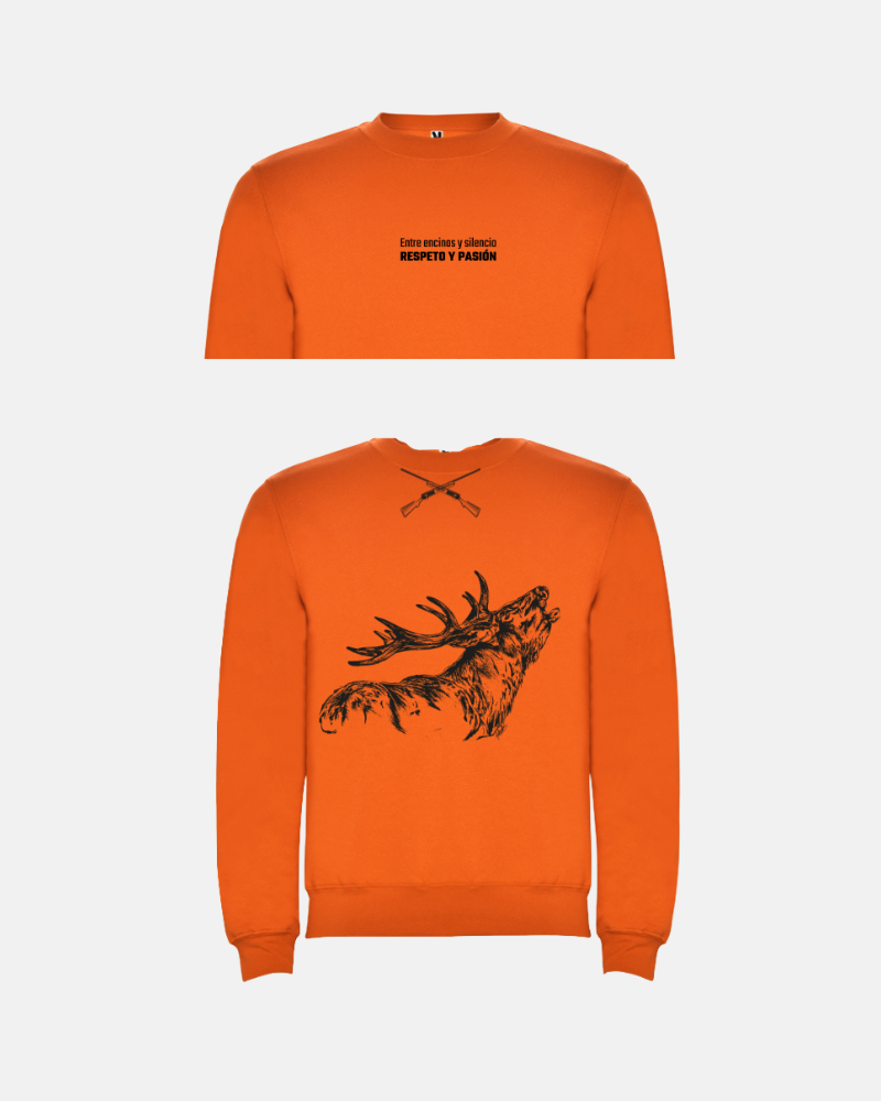 Sudadera Naranja Yola Collados