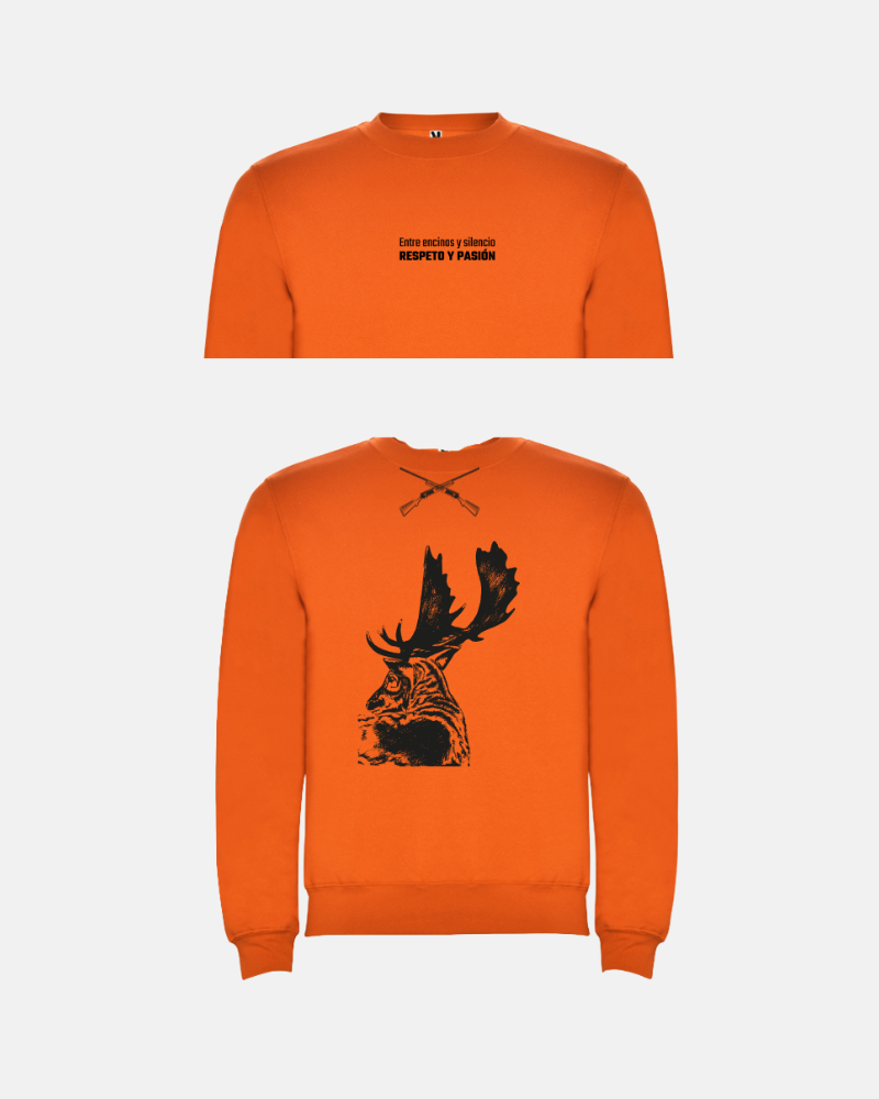 Sudadera Naranja Yola Collados